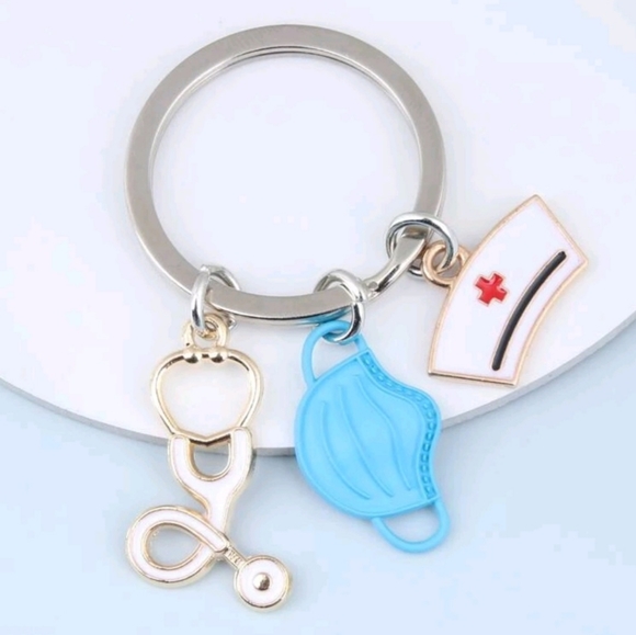 MEDICAL SUPPLIES NURSING KEYCHAIN - Picture 2 of 3